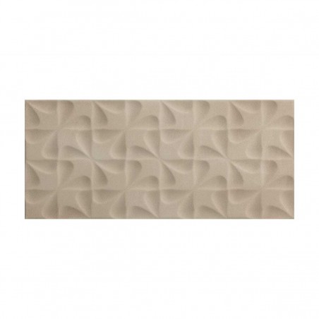 Carrelage mural 20x45.2cm Damm taupe