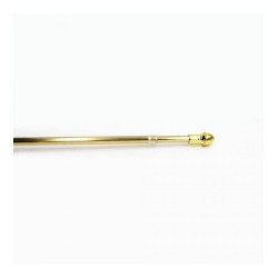 Tringle extensible D12 doré 50-85cm