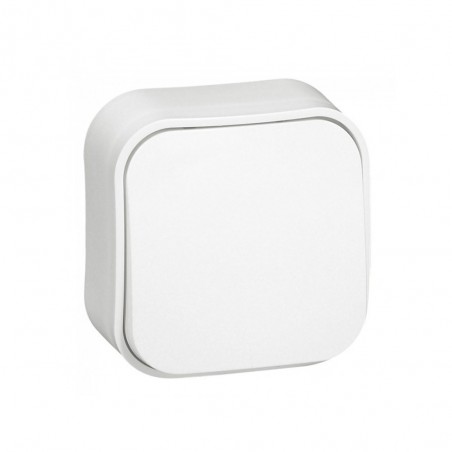 Interrupteur va-et-vient 10AX blanc Forix