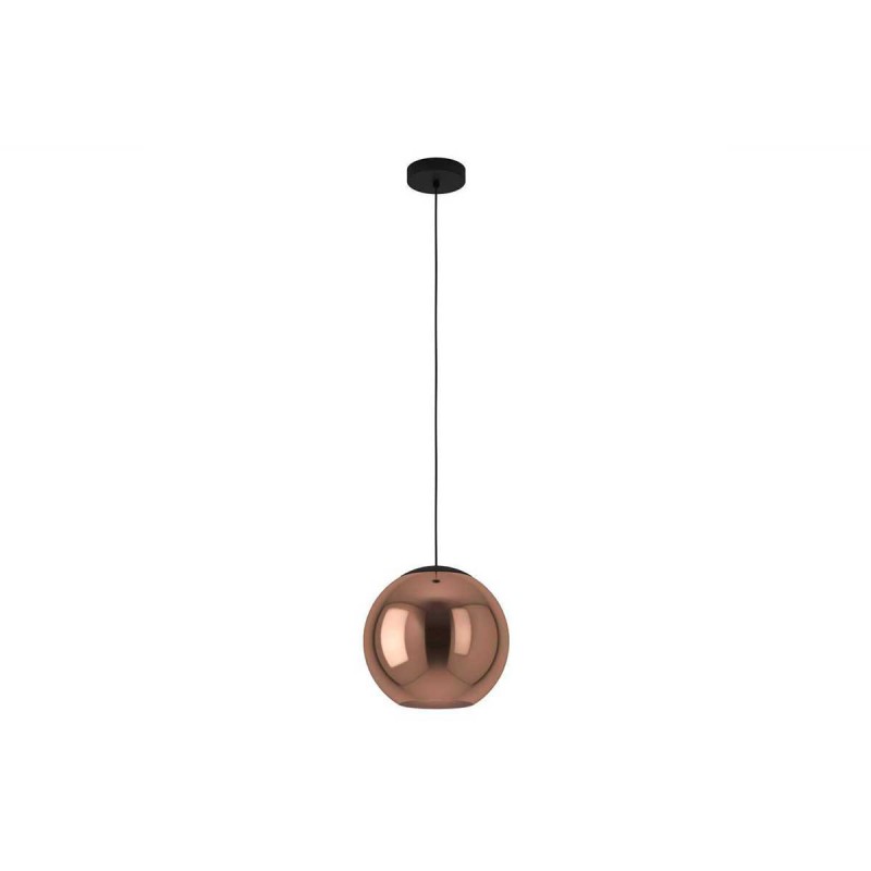 Suspension noir-copper E27 40W max h1500 d300