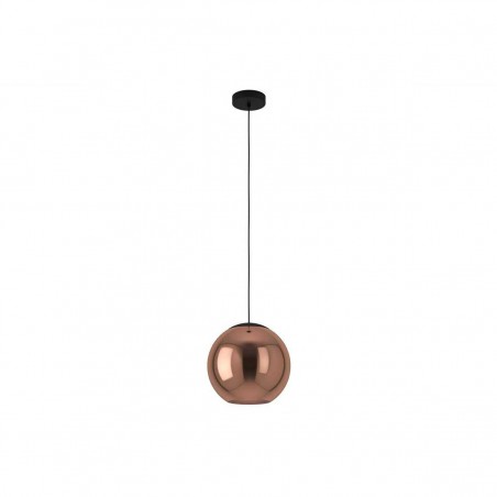 Suspension noir-copper E27 40W max h1500 d300