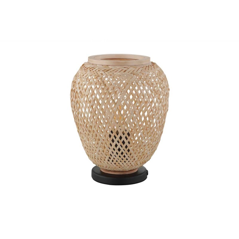 Lampe de table DEMBLEBY bois naturel E27 40W