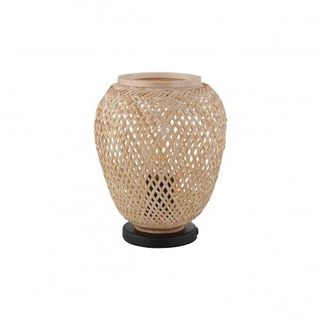 Lampe de table DEMBLEBY bois naturel E27 40W