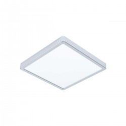 Plafonnier FUEVA 5 carré en saillie chromé LED 20w 285X285