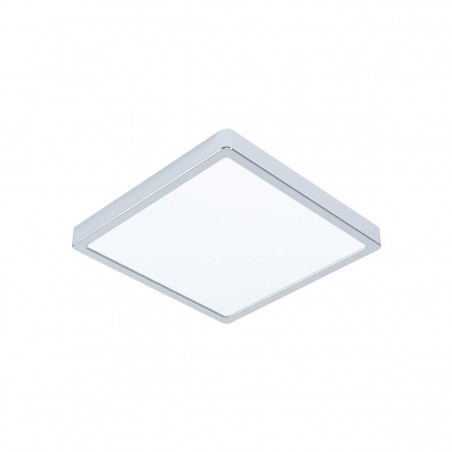 Plafonnier FUEVA 5 carré en saillie chromé LED 20w 285X285