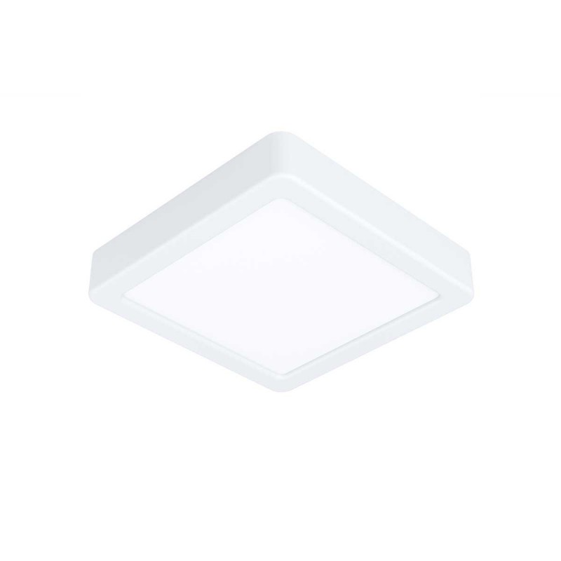 Plafonnier FUEVA 5 en saillie carré blanc LED 1005w 1350lm 160x160