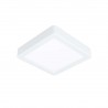 Plafonnier FUEVA 5 en saillie carré blanc LED 1005w 1350lm 160x160