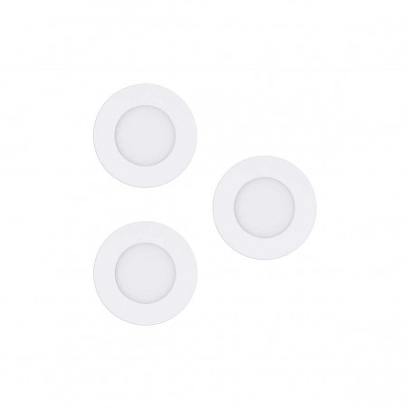 Spot encastrable  blanc led RGB 3w FUEVA-CD85 Lot de 3