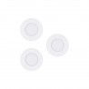 Spot encastrable  blanc led RGB 3w FUEVA-CD85 Lot de 3