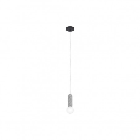 Suspension anthracite gris E27 GIACONECCHIA40w max H1100