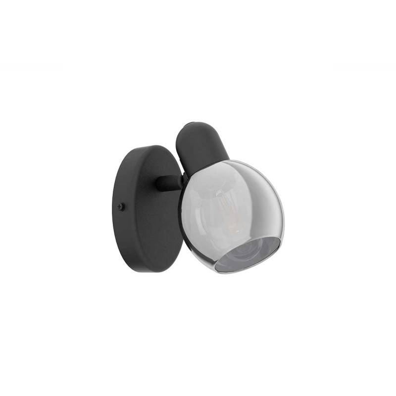 Spot POLLICA noir -verreE14 10w h105 l65