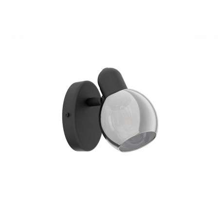 Spot POLLICA noir -verreE14 10w h105 l65