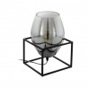 Lampe de table OLIVAL noir E27 40W-