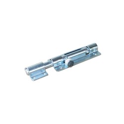 Verrou horizontal avec porte-cadenas 200 mm noir
