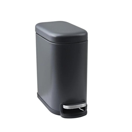 Poubelle salle de bain remix slim 5l black 0