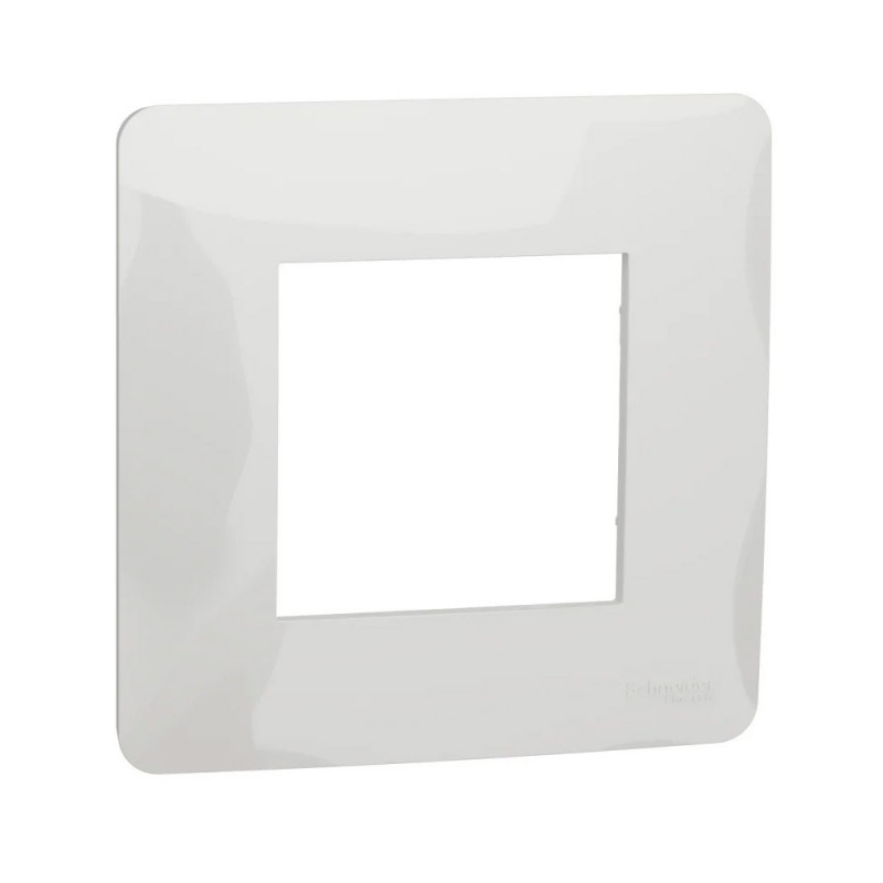 Plaque de finition à 1 poste