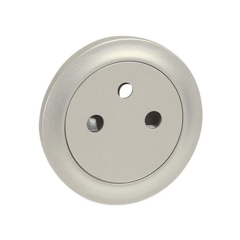 Enjoliveur titane pour prise 2P+T Céliane*