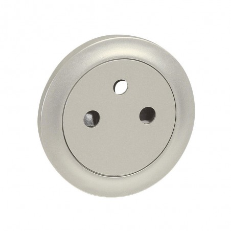 Enjoliveur titane pour prise 2P+T Céliane*