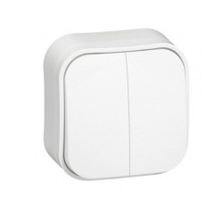 Interrupteur double va-et-vient 10 A