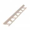 Profilé de finition carrelage PVC blanc 10mmx250cm -  - meilleure qualité