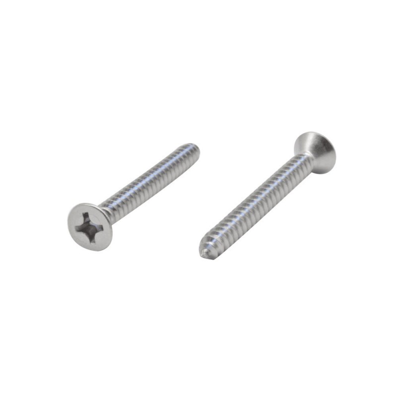 Vis tôle TF 6.3X70 cruciforme inox A2(200pcs)