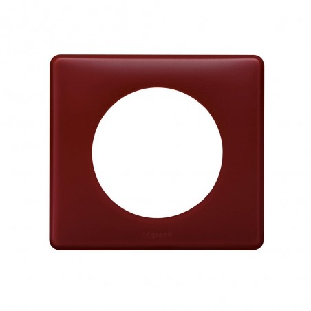 Plaque carrée 1 poste Céliane*