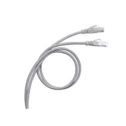 Cordon de brassage RJ45 catégorie 5E F-UTP 5 m gris