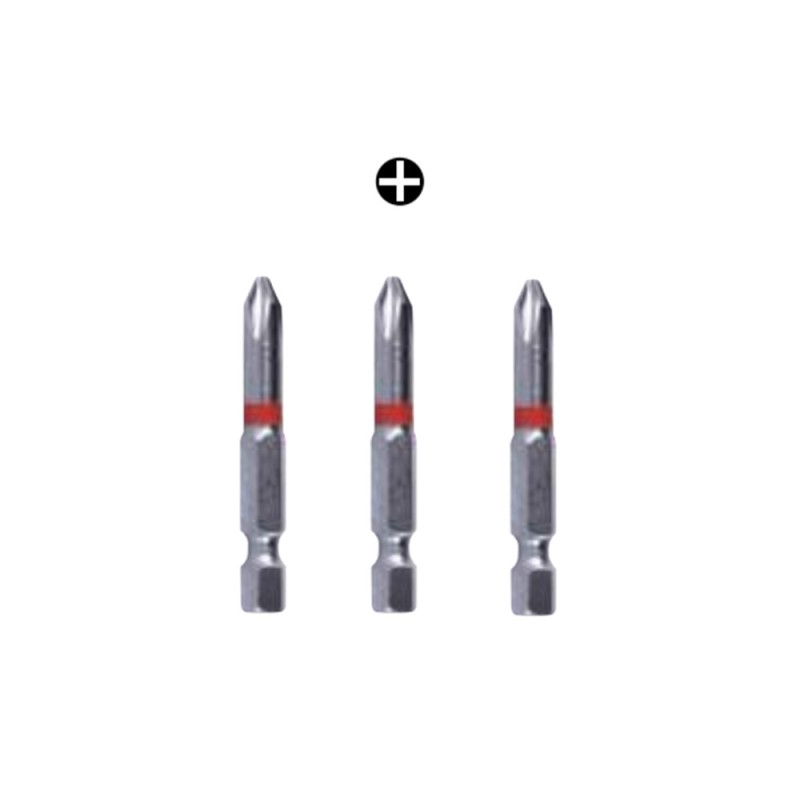 Embouts x3 PH2 bague L50mm