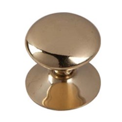 Bouton D38 laiton massif