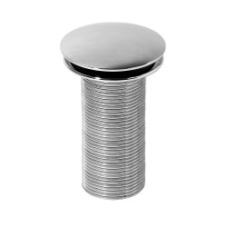 Bonde Quick Clac 100mm sans T-P laiton chromé Premium