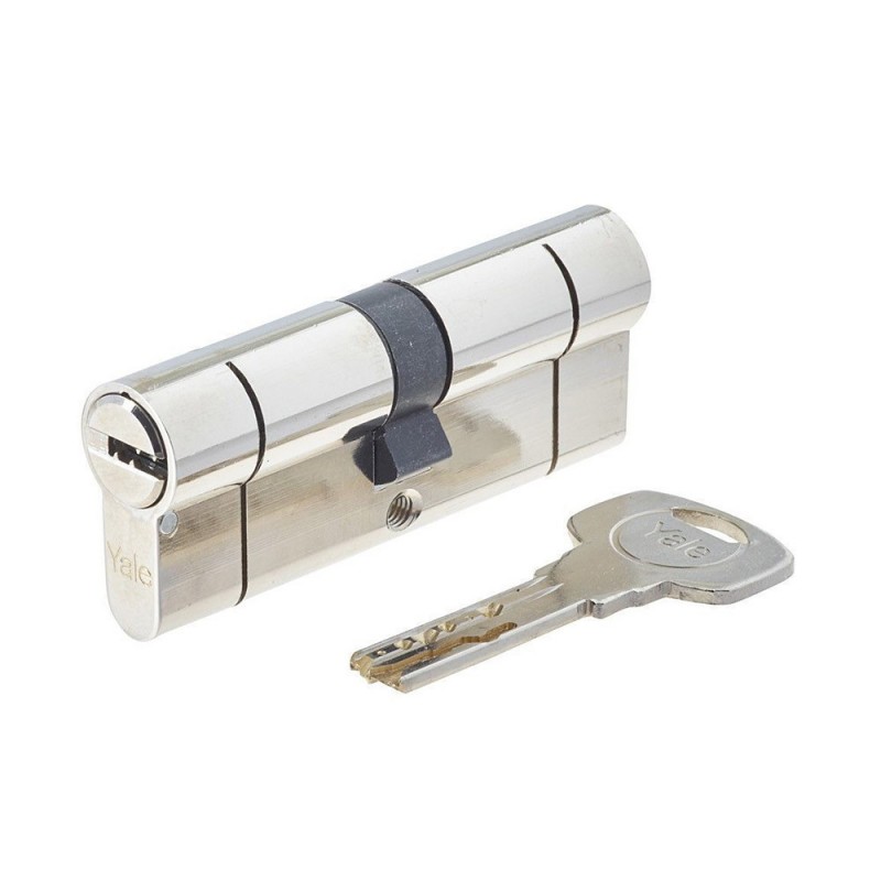 Cylindre 40x40 nickelé Haute sécurité série 2100 Yale