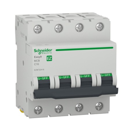 Disjoncteur 4P 4500 A C 16A