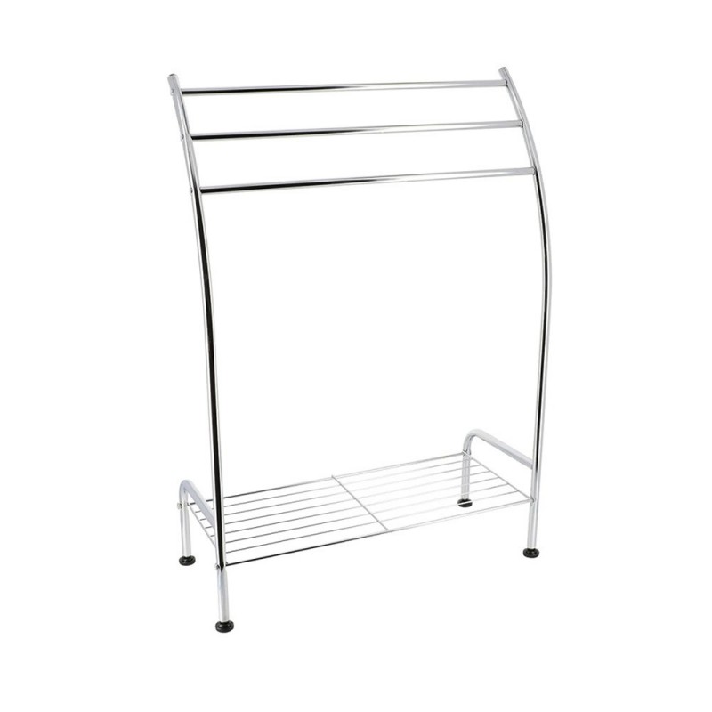 Porte-serviette 3B 1T sur pieds métal chr -  - meilleure qualité