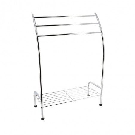 Porte-serviette 3B 1T sur pieds métal chr -  - meilleure qualité