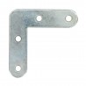 Equerre plate 60mm acier zingué