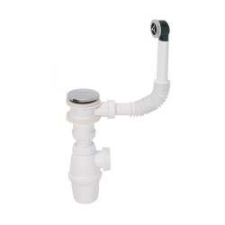 Quick clac chromé lavabo+tp+siphon sp50199*