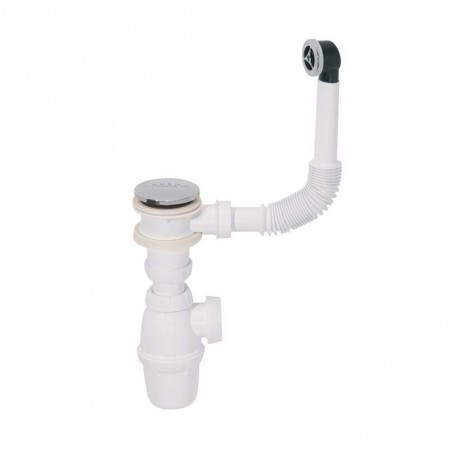 Quick clac chromé lavabo+tp+siphon sp50199*