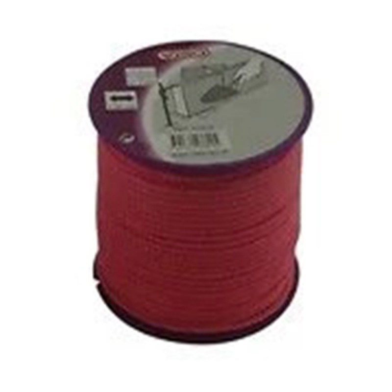 Tresse nylon D1.5mm rose fluo bobinot 50M box14