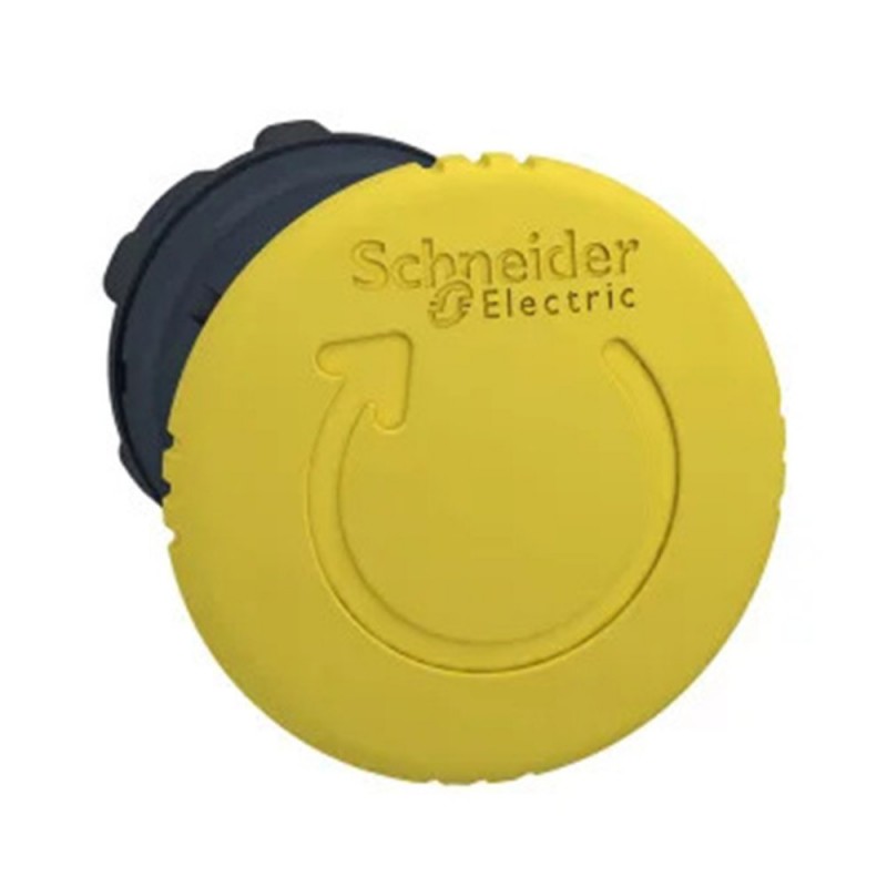 Tete pour bouton coup de poing (jaune)