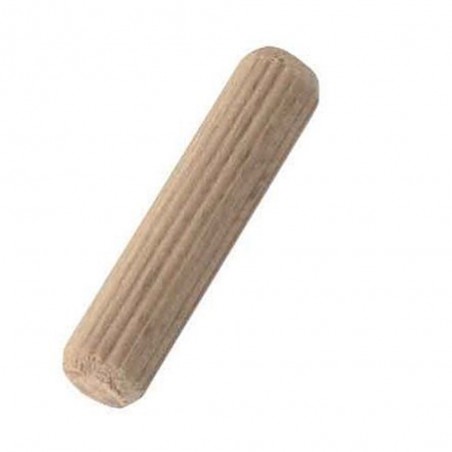 Tourillons x100 D8x35mm bois striés