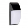 AREA Applique extérieur noir E27 23w h320-ep132IP65-IK09