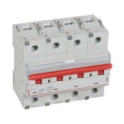 Disjoncteur DX3 IS DECLENCHEUR 4P 125A