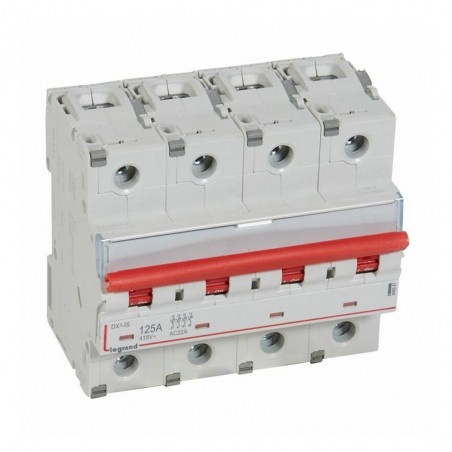 Disjoncteur DX3 IS DECLENCHEUR 4P 125A