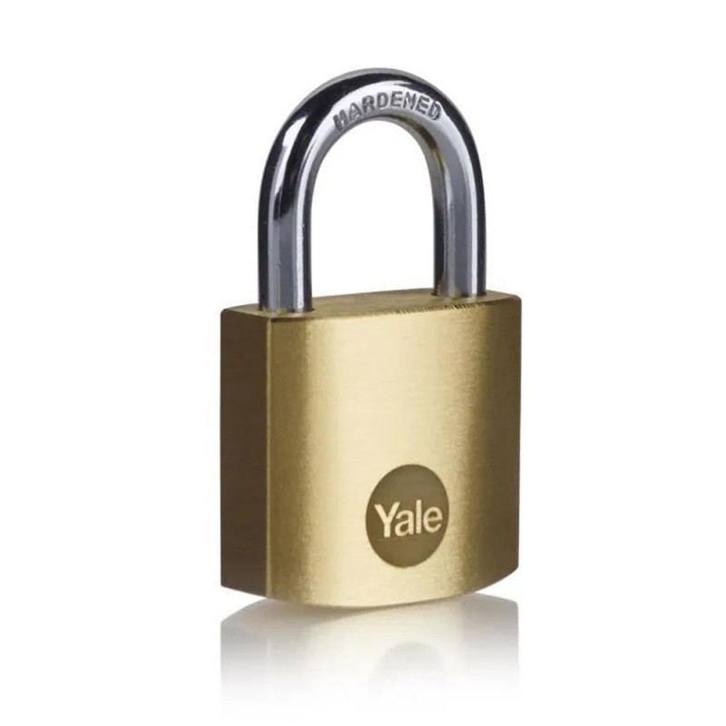 Cadenas x2 30 laiton A-A-cémenté sentrouvrant YALE uc6