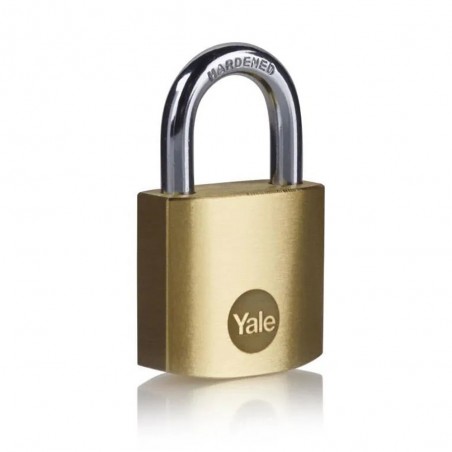 Cadenas x2 30 laiton A-A-cémenté sentrouvrant YALE uc6