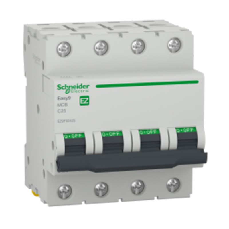 Disjoncteur 4P 4500 A C 25A