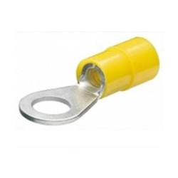 Cosses x10 ISO 6MM² rondes D65MM Jaune uv10