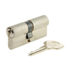 Cylindre 30x30 nickelé avec série 500+ YALE