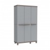 Armoire C-Rattan 3P 102A 170cm uc12