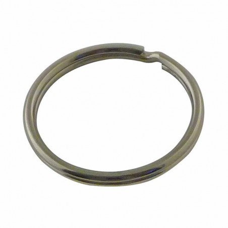 Anneau brisé D19 int acier nickelé x6 box5